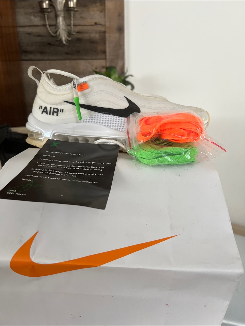 Nike Air Max 97 Off White mint condition